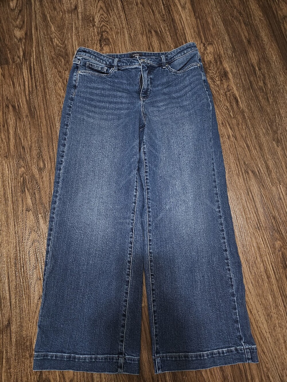 Womens NYDJ Wide Leg Jeans